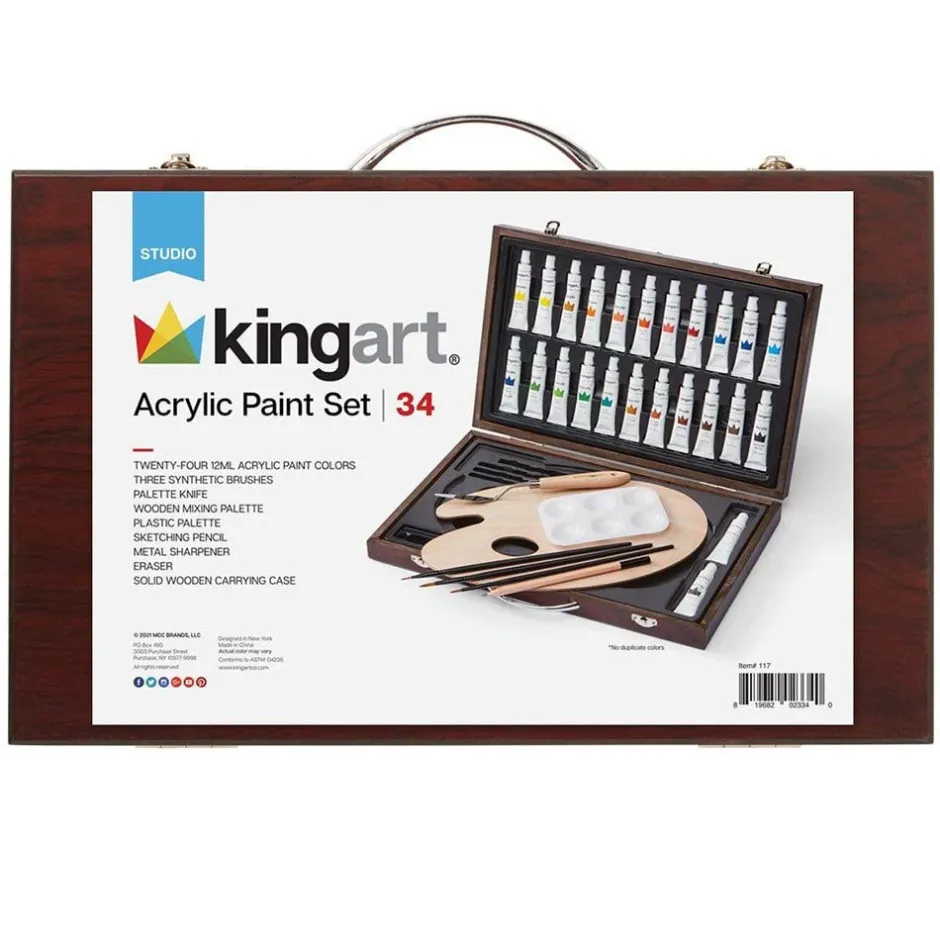 Acrylic Paint Set Art Supplies & Easels