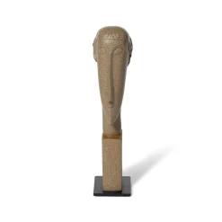 Clearance Amedeo Modigliani: Green Tête Sculpture Sculpture