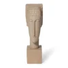 Amedeo Modigliani: Large Pink Tête Sculpture Sculpture