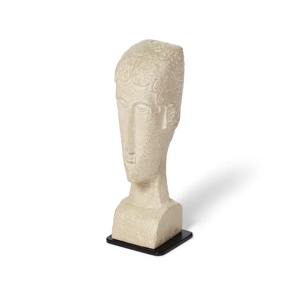 Hot Amedeo Modigliani: Medium Stone Tête Sculpture Sculpture