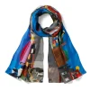 Clearance Bearden The Block Oblong Silk Scarf Scarves & Wraps
