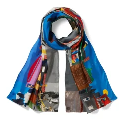 Clearance Bearden The Block Oblong Silk Scarf Scarves & Wraps