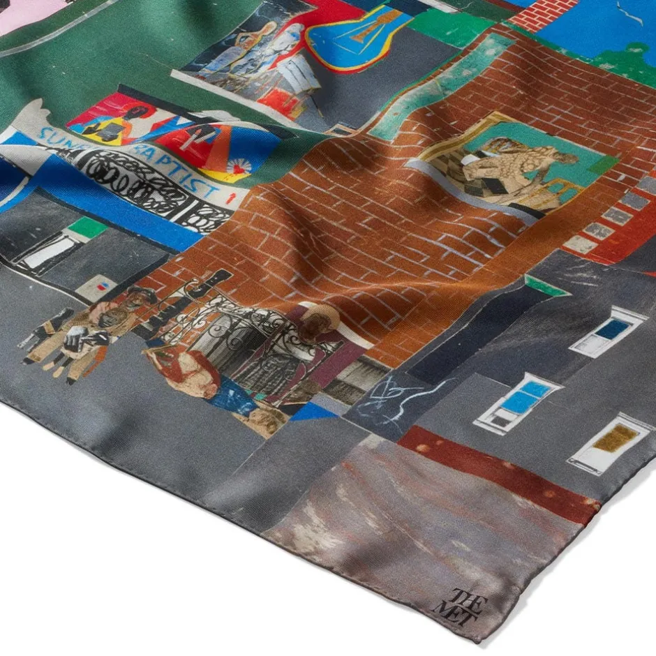 Clearance Bearden The Block Oblong Silk Scarf Scarves & Wraps