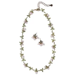 Sale Blushing Berries Necklace and Earrings Set Jewelry Sets