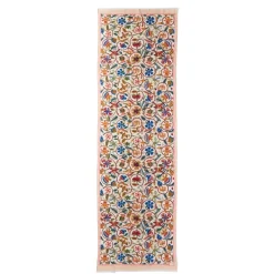 Best British Flowering Vines Embroidered Oblong Scarf Scarves & Wraps