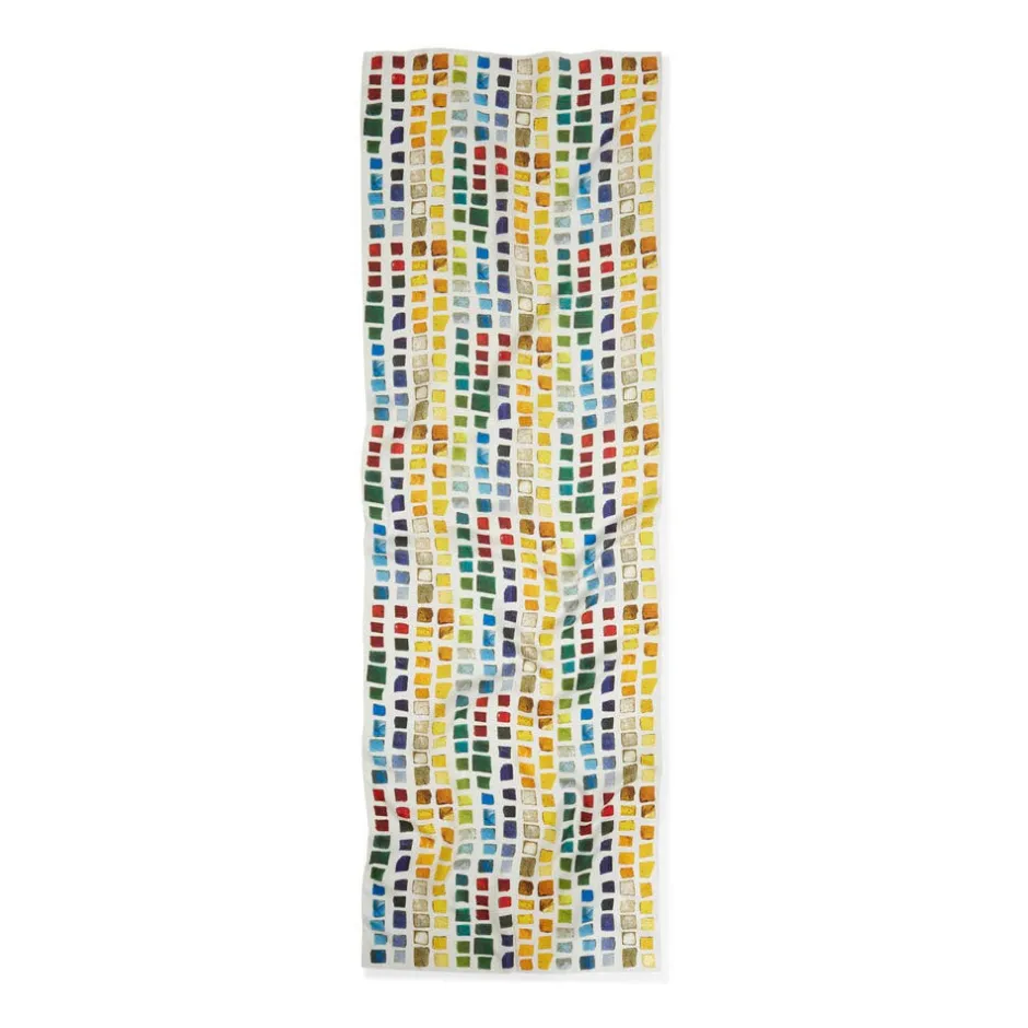 Sale Byzantine Tesserae Oblong Silk Scarf Scarves & Wraps