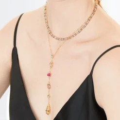 Sale Cascading Gems Y-Necklace Necklaces