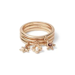 Celestial Symbols Stacking Ring Rings