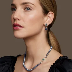 Discount Chelsea Peacock Pearl Drop Earrings Earrings