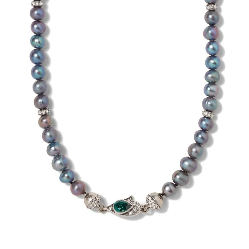 Sale Chelsea Peacock Pearl Necklace Necklaces