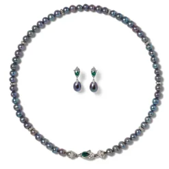 Online Chelsea Peacock Pearl Necklace and Drop Earrings Set Jewelry Sets