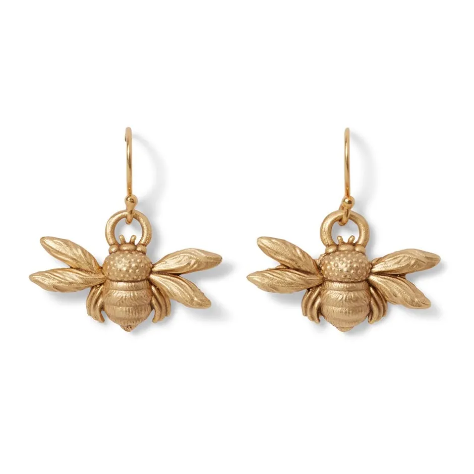 Chinese Bee Drop Earrings Earrings