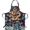 Clearance Chinese Dragon Rank Badge Apron Tableware
