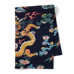 New Chinese Dragon Rank Badge Tea Towel Decorative Accents