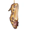 Discount Cocoa Rose Pump Shoe Ornament Ornaments
