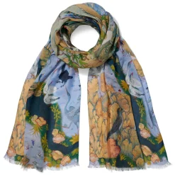 Outlet Concourse of the Birds Oblong Scarf Scarves & Wraps