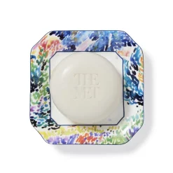 New Cross Cap Nègre Scented Soap and Porcelain Dish Gift Set Decorative Accents