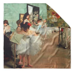Online Degas Impressions Double-Sided Square Silk Scarf Scarves & Wraps
