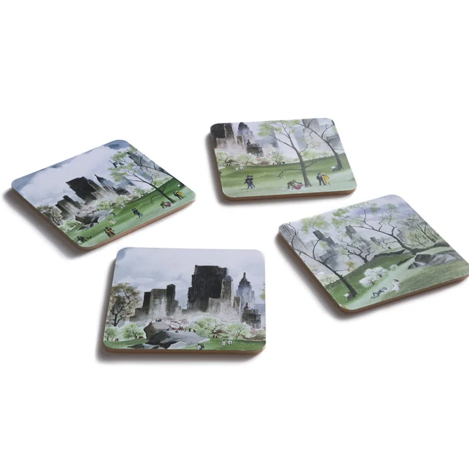 Clearance Dehn Spring in Central Park Coasters Tableware