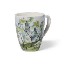 New Dehn Spring in Central Park Covered Mug with Tea Infuser Tableware