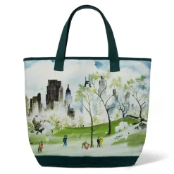 Best Dehn Spring in Central Park Zip Tote Bags