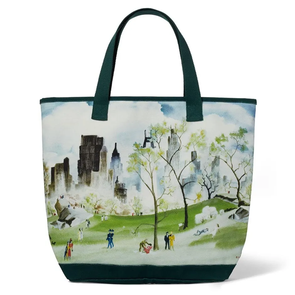 Best Dehn Spring in Central Park Zip Tote Bags