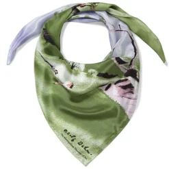 Sale Dehn Spring in Central Park Square Silk Scarf Scarves & Wraps