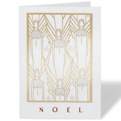 Sale Drevenstedt: Noel Fine Holiday Cards with Lined Envelopes and Foil Seals Holiday Cards