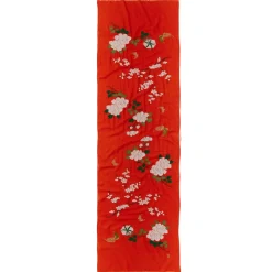 Clearance Edo Blossoms and Butterflies Embroidered Shawl Scarves & Wraps
