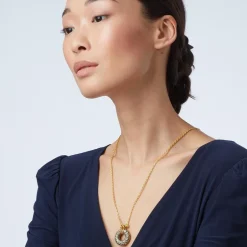 Outlet Egyptian Feather Pendant Necklace Necklaces
