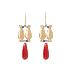 Hot Egyptian Fringe Drop Earrings Earrings