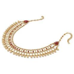 Sale Egyptian Nefer Amulet Red Jasper Collar Necklace Necklaces