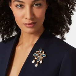 New Ellen Jeweled Brooch Pins & Brooches