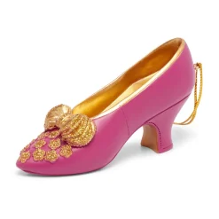 New Embellished Evening Slipper Shoe Ornament Ornaments