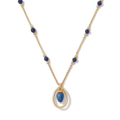Sale Etruscan Lapis Pendant Necklace Necklaces
