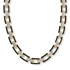 Sale European Buckle Enamel Collar Necklace Necklaces