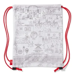 Favorite Galleries of The Met Color & Learn Washable Kids' Drawstring Backpack Art Supplies & Easels