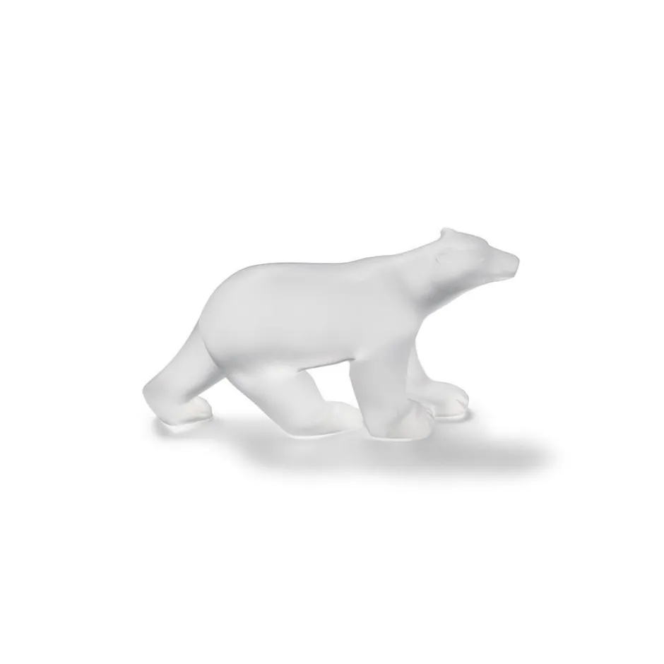 Outlet François Pompon: Polar Bear Small Clear Sculpture Sculpture