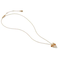 French Wreath Bow Pendant Necklace Necklaces