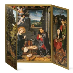 New Gerard David: The Nativity Triptych Holiday Cards Holiday Cards
