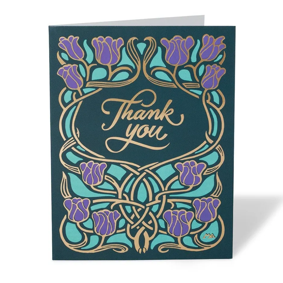 Online Gilded Book Covers Thank-You Cards Notecards & Correspondence