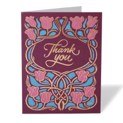 Online Gilded Book Covers Thank-You Cards Notecards & Correspondence