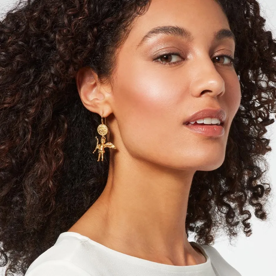 Outlet Greek Eros Drop Earrings Earrings