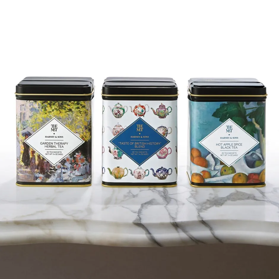 Hot Harney & Sons Tea Tin Set Tableware