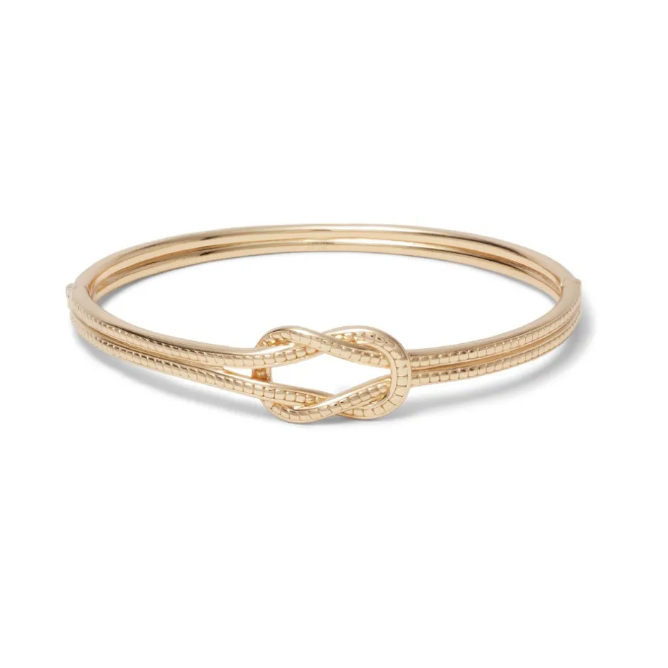 New Herakles Knot Hinged Bangle Bracelets