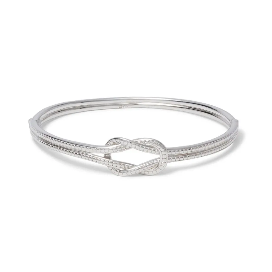 New Herakles Knot Hinged Bangle Bracelets