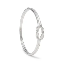 New Herakles Knot Hinged Bangle Bracelets
