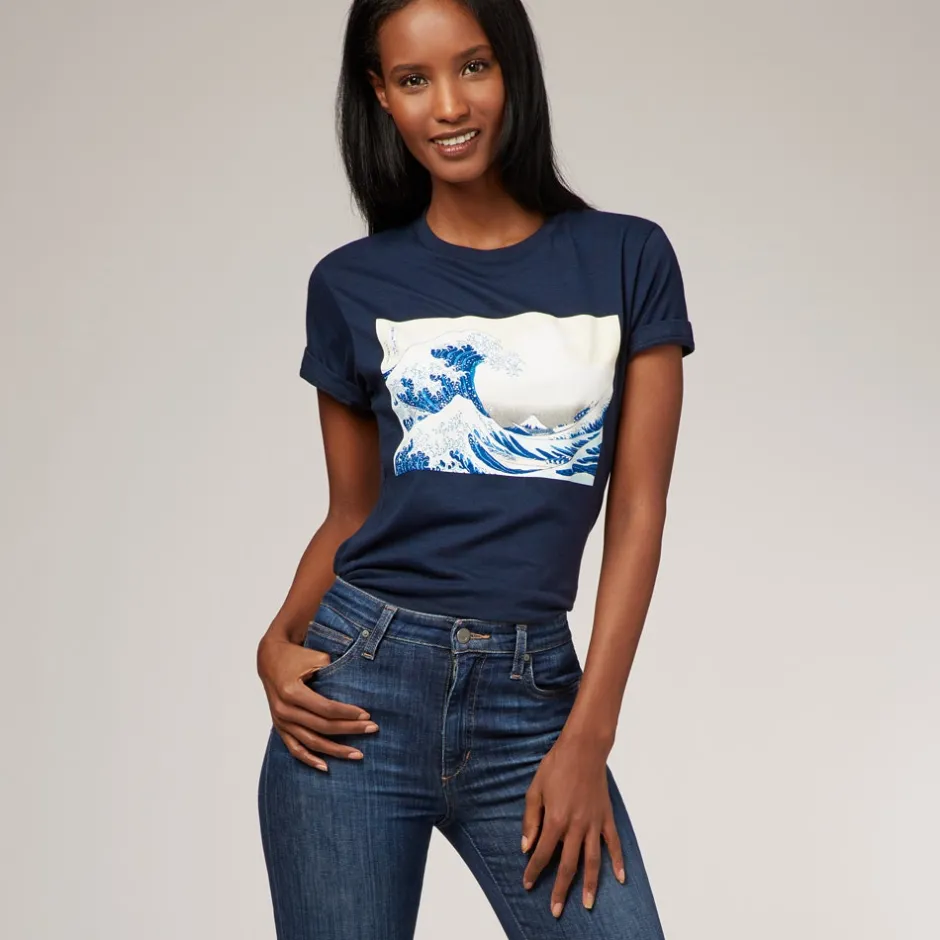Sale Hokusai Great Wave Tee Clothing