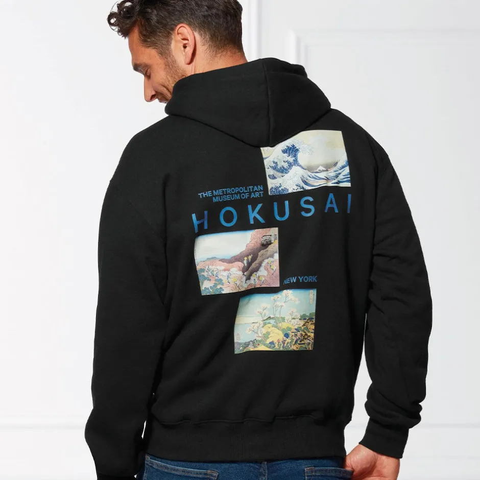Discount Hokusai Views of Mount Fuji Hoodie Clothing