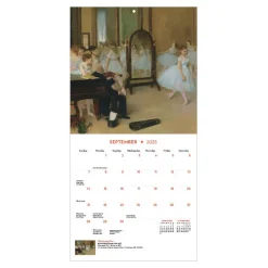Hot Impressionism and Post-Impressionism Mini Wall Calendar 2025 Calendars